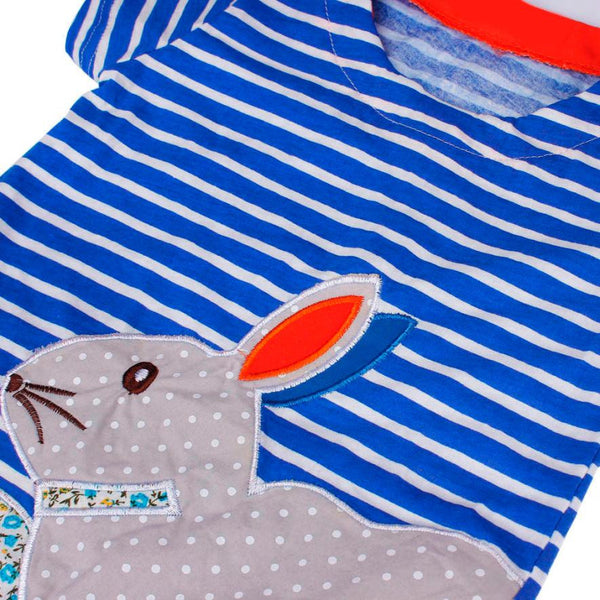 Custom Short Sleeves Rabbit
